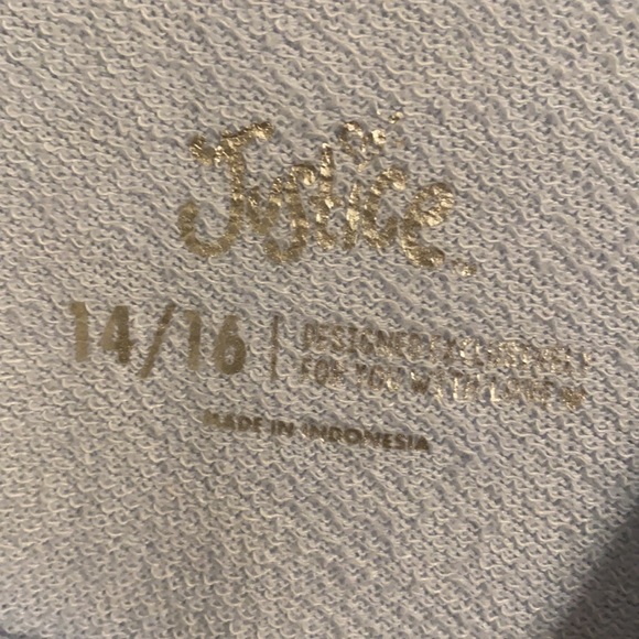 Justice Light Blue Just Be Kind Sweatshirt - Picture 2 of 2